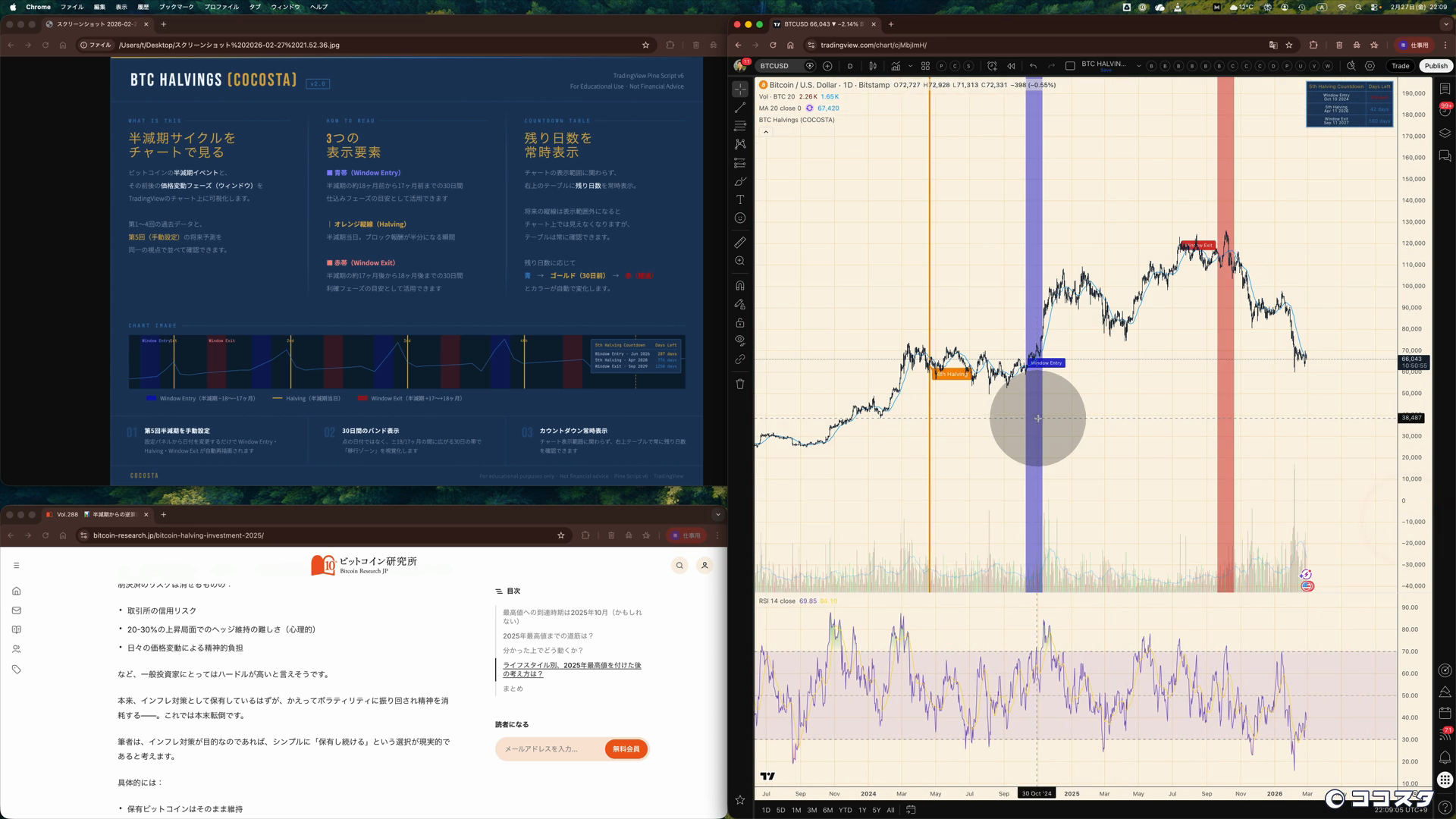 市場心理と量子力学的視点の解説スライド
