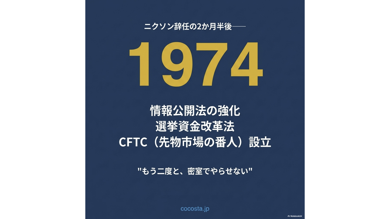 1974年：すべてが変わった年