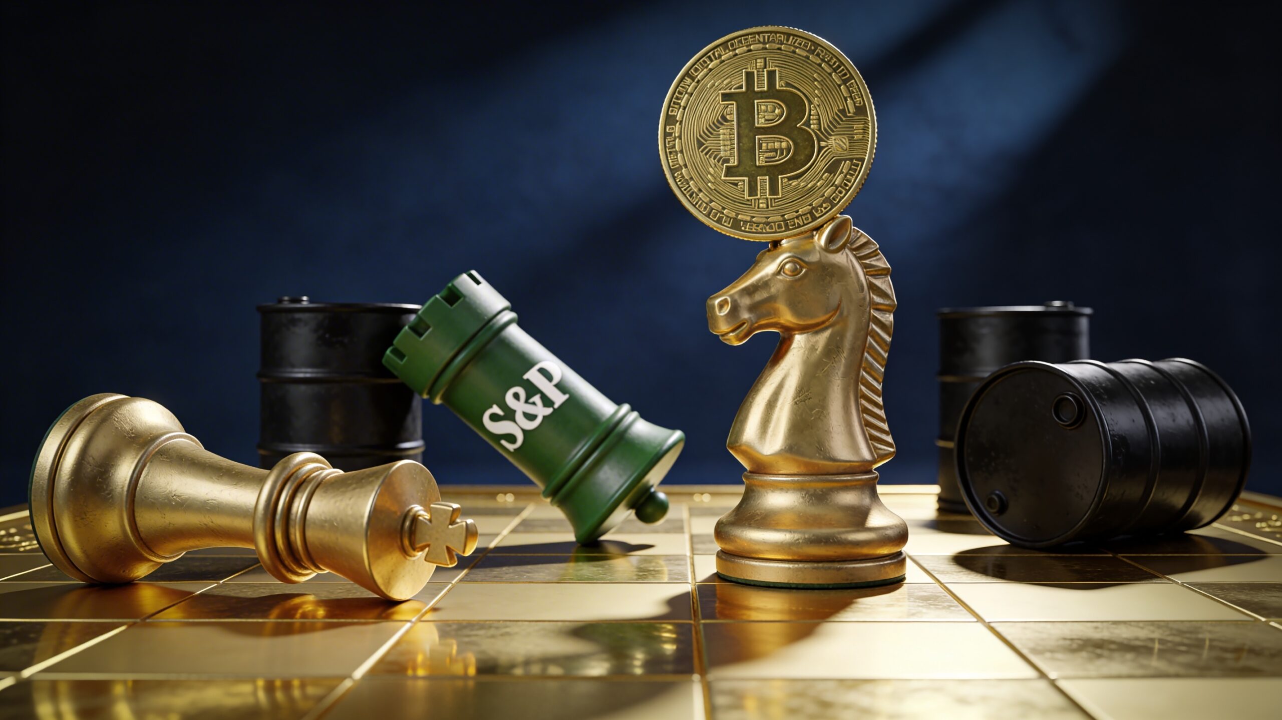 ゴールドもS&P500も詰まった——消去法で浮かび上がるビットコイン