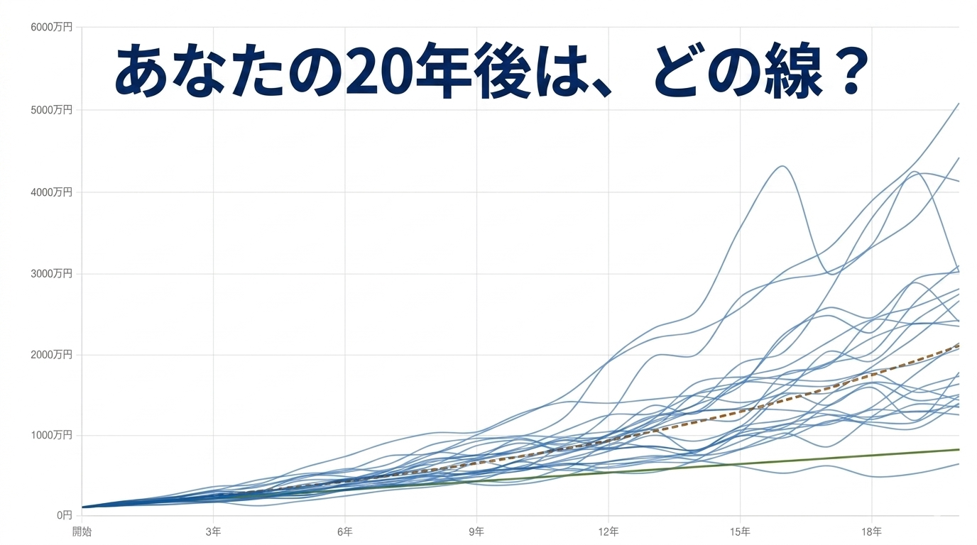 あなたの20年後はどの線？